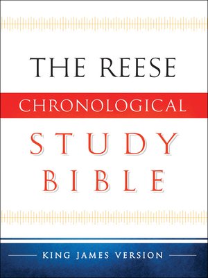 cover image of KJV Reese Chronological Study Bible